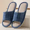Pantuflas de Lino para Mujer Cuatro Estaciones Transpirables Absorbentes del Sudor Hogar Interior Antideslizantes Desodorantes Estilo Japonés Pantuflas de Algodón y Lino para Cuatro Estaciones Hombres