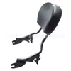 Adequado para Harley Motocicleta 2009-2017 Encosto Modificado Prateleira Traseira Encosto do Passageiro Rack Traseiro Porta-Bagagens