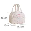 Nueva bolsa isotérmica portátil de gran capacidad, bolsa para lonchera semi-redonda, bolsa de almuerzo portátil transfronteriza para ir al trabajo