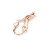 Broche de leopardo dorado dominante clásico europeo y americano, chapado en oro, versátil, para chaqueta de hombre y mujer, accesorios versátiles, pin, lote mixto