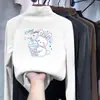 Camiseta Térmica Base de Otoño para Niñas 2025 Nueva Elegante Camiseta de Otoño e Invierno para Niños Top Grueso de Dibujos Animados