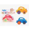 Brinquedo de Chocalho Animal Cartoon Quente Transfronteiriço Chocalho de Mão para Bebê Carro de Mão Chocalho Brinquedo de Chocalho Interativo de Educação Infantil para Inteligência de Bebê