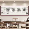 Caligrafía y pinturas con citas inspiradoras sobre la forma de vivir, arte de pared autoadhesivo para decoración de oficina, sala de estar, sala de té, decoración de pared motivacional