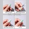 Novo Adesivo Vazado para Nail Art 2022 Ins Celebridade da Internet 3D Estéreo Adesivo Amor Borboleta Estrela Manghua Pintado por Spray Adesivo Francês