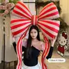 Globos de Moño Extra Grandes Multicolor de Venta Caliente Transfronteriza, Estilo Lindo para Decoraciones de Fiesta de Cumpleaños Infantil y Día de San Valentín al por Mayor