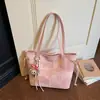 Bolso de Hombro Retro de Gran Capacidad para Mujer 2026 Nueva Moda Bolso de Hombro Bolso Tote de Mano Simple y Personalizado