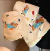 Toalla de Baño de Dibujos Animados para el Hogar, Gorro Secador de Pelo, Portátil y Envolvente para Niñas, Toalla de Baño de Dibujos Animados que No Suelta Pelusa y Absorbente para el Baño