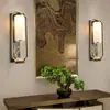 Nueva Lámpara de Pared Estilo Chino Sala de Estar Dormitorio Lámpara de Mesita de Noche Balcón Villa Escaleras Pasillo Vestíbulo Hotel Lámpara de Pared Estilo Retro