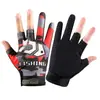 Guantes de pesca de tres dedos para hombre, primavera y verano, finos, a prueba de sol, transpirables, resistentes al desgaste, antideslizantes, de secado rápido, modernos, para montar, pesca, combinan con todo