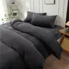 Invierno Mate Suave Delicado Terciopelo de Leche Terciopelo de Bebé Juego de Cuatro Piezas Ropa de Cama de Alta Calidad Funda de Edredón Individual
