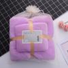 Toalla de forro polar de coral toalla de baño regalo toalla para madre engrosada absorbente toalla de playa puede ser una generación de cabello se puede imprimir logo