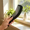 Pente oco para remover óleo, pente de energia, pente massageador removedor de óleo de cabelo sem enxágue, pente pequeno portátil para estilizar o cabelo, pente volumizador