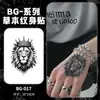 Adesivos de Tatuagem à Base de Ervas Bg Mais Vendidos no Exterior com Design de Borboleta Alada para Braços e Pulsos, Adesivos Personalizados da Moda, Fonte para Atacado