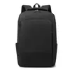Mochila de Negocios para Hombre Colección Otoño 2022, Bolsa Doble Hombro para Laptop con Diseño de Contraste de Color y Textura 3D, Carga USB