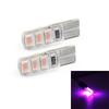 Luz LED para coche decodificación CANBUS T10 5730 6SMD indicador luz de posición bombilla de silicona W5W