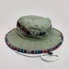 Nuevo sombrero de pescador retro de estilo étnico, para exteriores, con cordón ajustable, de ocio, nicho, parasol, para montañismo, venta al por mayor