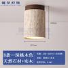 Lámpara de Techo de Travertino Amarillo, Lámpara de Pasillo, Lámpara de Pasillo, Vestíbulo de Entrada, Lámpara de Techo LED de Entrada Estilo Medieval Wabi-Sabi Crema