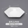 Plato cuadrado de melamina, vajilla de porcelana, plato frío de plástico, plato de comida rápida, plato para saltear en restaurantes, plato de arroz cubierto comercial