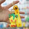 Chaveiro Pingente de Desenho Animado Anime Pokemon Boneco de Borracha Macia Pikachu Chaveiro Presente Ornamento de Loja de Dois Yuan