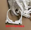 Nueva Abrazadera de Tubería PE para Suministro de Aire Abrazadera de Bloqueo Fácil 75 mm 110 mm Nueva Abrazadera de Empalme en Forma de U Fija para Tubería Corrugada PE de Suministro de Aire