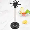Estante de Acero Inoxidable para Utensilios Montado en la Pared sin Taladro, Estante de Almacenamiento Estilo Minimalista, Estante de Almacenamiento para Cocina para Espátulas y Cucharones