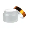 Botella de Crema Esmerilada, Botella de Vidrio para Crema Opaca a la Luz, Botella Dispensadora de Cosméticos, Botella Vacía, Botella de Muestra para Crema de Ojos, Botella de Perfume