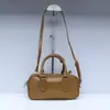 Nova Bolsa Boston Bowling Tendência de Alta Qualidade para Mulheres, Bolsa Almofada Retrô de Grande Capacidade, Bolsa Transversal de Couro Genuíno