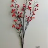 Simulación Fruta Roja Fruta de la Fortuna Ramo de Flores Navideñas de Fruta Roja Adornos Decoración para el Hogar Fruta de Simulación Fruta de Acebo Flor de Año Nuevo