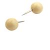 Ventas Directas de Fábrica Chincheta de Oficina Versión Corcho Fija Decorativa Colgante Bola de Madera Chincheta Clavo en I Chincheta de Suelo
