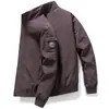 Otoño 2026 Nueva Marca de Moda Diseño Original Ropa de Trabajo Chaqueta con Cuello Alto para Hombre Top Simple Versátil