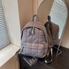 Mochila para Estudante Estrangeiro para Aula 2026 Novo Modelo Grande Capacidade Viagem Deslocamento Versátil Casual Bolsa Acolchoada de Algodão de Alta Qualidade
