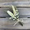 Venta Caliente Transfronteriza Flores Secas Mini Ramos Flores Reales Adornos Regalos Decoraciones Pequeñas Tarjetas de Felicitación Broche de Flor