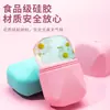 Molde de Hielo de Silicona para Tensado de Piel Pre-Maquillaje, Compresa Fría Facial para Quemaduras Solares y Rojez, Molde de Compresa de Hielo para Aplicación Facial Transfronteriza
