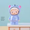 Enfeites de mesa de escritório em casa com urso fofo, desenhos animados de carro, decorações criativas, artesanatos de resina fofos