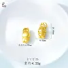 Alta Retenção de Cor Acessórios DIY Banhados a Ouro Pingente de Maçã Pulseira Colar Materiais para Miçangas Moda Retro Chinesa Versátil