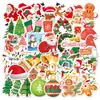 Pegatinas Navideñas Transfronterizas 2026 Láser Holográfico Fiesta Navideña Infantil Decoración de Regalo Pegatinas Navideñas Impermeables