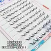 Cílios Noite de São João Preguiçosos Grande Capacidade Cluster Único Segmentados Naturais Iniciante Pintados à Mão Cílios de Mangá