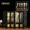 Pintura Facial de Ópera de Pekín Laca Estilo Antiguo Pantalla Pequeña Adorno Características Chinas Regalo para Extranjeros Pequeño Regalo Artesanía Popular