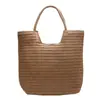 Bolsas de palha trançada personalizadas, bolsas tote femininas, processamento OEM, suporta personalização de cor, tamanho e logotipo