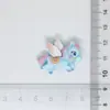Accesorios de Resina DIY de Dibujos Animados, Pinzas para el Cabello de Pegamento de Crema de Pegaso Lindas, Hebillas para Zapatos de Funda de Teléfono, Colgantes para Llavero