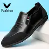 Zapatos de Hombre verano nuevos zapatos de cuero hombre cuero transpirable casuales zapatos coreanos versátiles jóvenes zapatos para conducir suela blanda zapatos mocasines