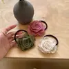 Cuerda para el pelo de flor de tela Cuerda para coleta alta Accesorios para el pelo de moda Súper Hada Dulce Accesorios para el pelo trenzados para mujeres en la parte posterior de la cabeza