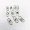 Hebilla de Ocho Caracteres de Plata al Contado del Fabricante Grande, Mediana y Hebilla de Ocho Caracteres Aleación de Metal Hebilla Giratoria Conexión Móvil Hebilla de Calabaza