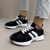 Tênis Estilo Novo Primavera Cintura Fina Moderno Versátil Sapatos de Viagem Sapatos de Sola Grossa para Aumentar a Altura Tênis de Corrida Casuais Leves