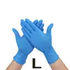 Luvas Industriais de Nitrilo Descartáveis Extra-Grossas para Limpeza Doméstica, Luvas de Nitrilo de Grau Alimentício, Alta Elasticidade, Sem Pó