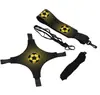 Suministro directo de fábrica de correas de balón de fútbol elástico para entrenamiento de adultos, correas giratorias de fútbol con cuerda elástica, fútbol de panal para exteriores