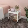 Carro para Herramientas de Ventosaterapia de Salón de Belleza Carrito Pequeño Estante de Almacenamiento Móvil Estante de Almacenamiento Ligero Multicapa Gabinete de Belleza para Uñas