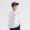 [10A Antibacteriano] La nueva colección otoño/invierno 2026 de ropa para niños de Hai Ma: camiseta cálida de manga larga con cuello semi-alto