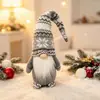 Novos Produtos de Decoração de Natal para Velhinhos Sem Rosto Boneca Sem Rosto Estilo Europeu e Americano Velhinho de Lã Enfeites de Janela