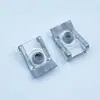 Porca de Dedo Dacromet Aço Manganês Metal Porca em U Acessórios de Ferragens Clipe Mola de Lâmina Parafuso Autoatarraxante Base M6